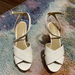Michael Kors summer heals, looks way better on foot!